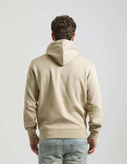 Felpa con cappuccio con stampa