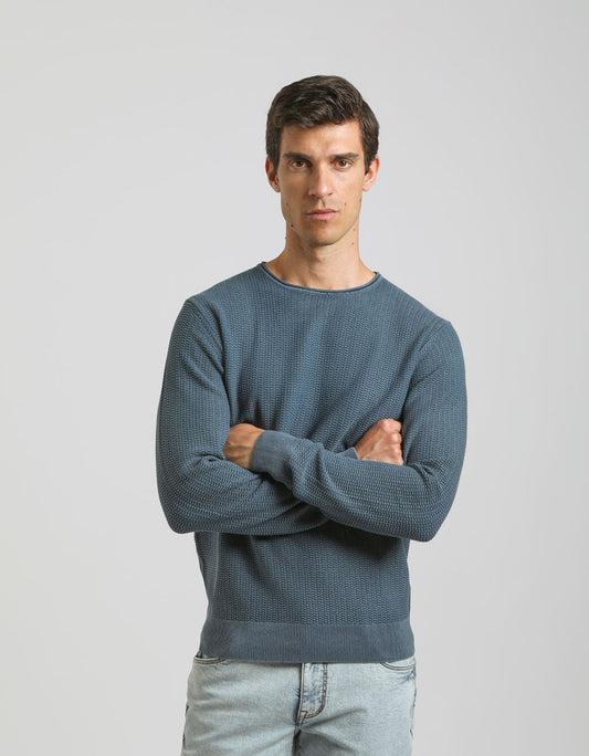 Maglia girocollo 100% cotone