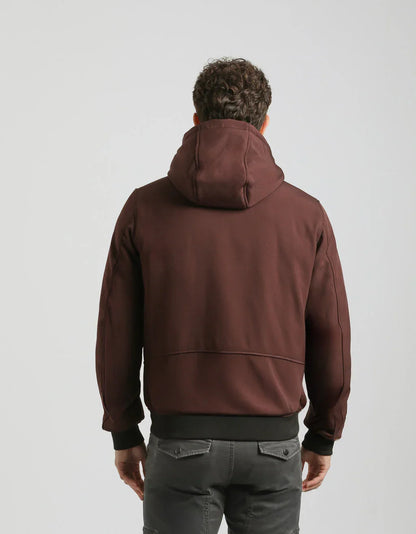 Bomber imbottito con cappuccio