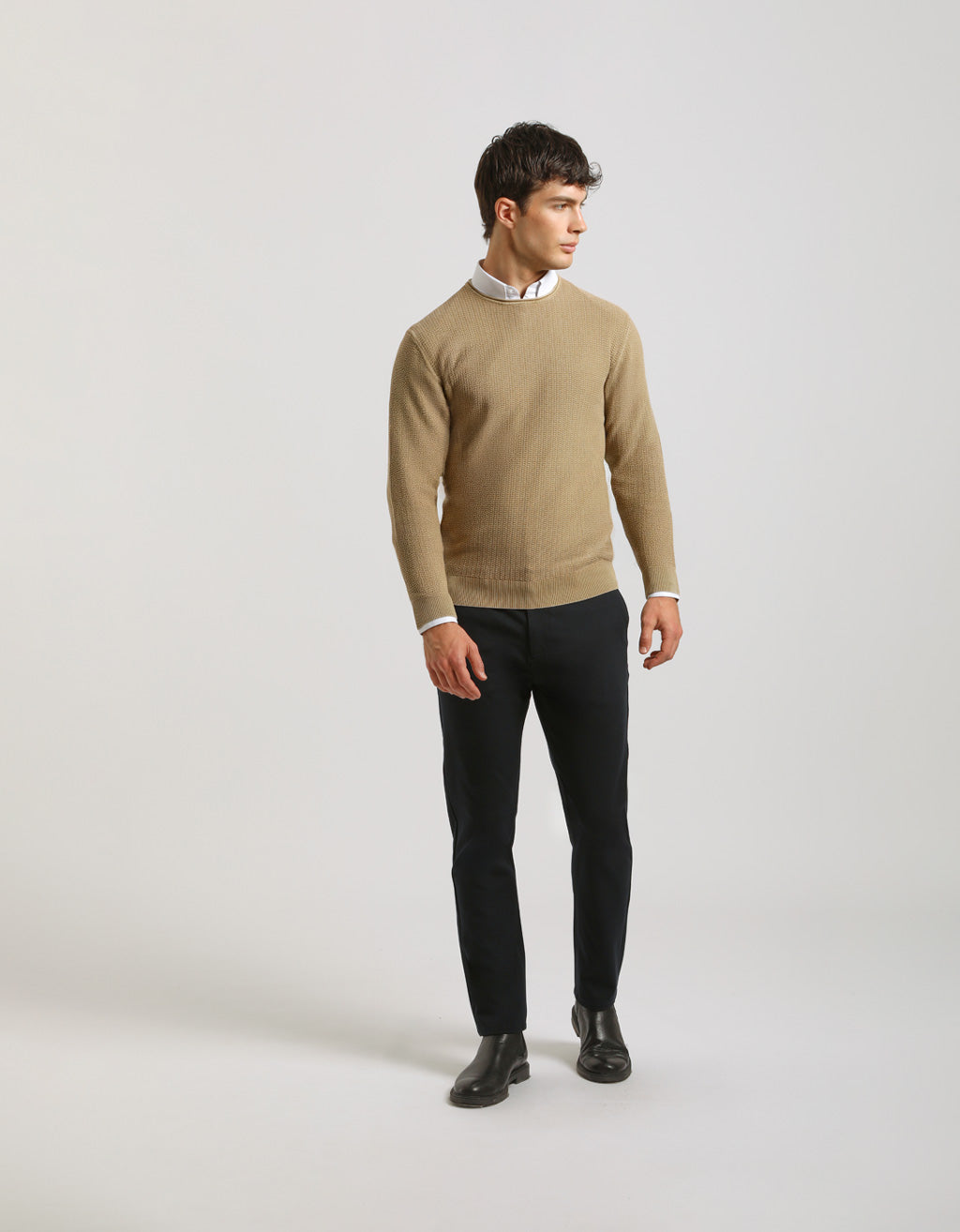 Maglia girocollo 100% cotone