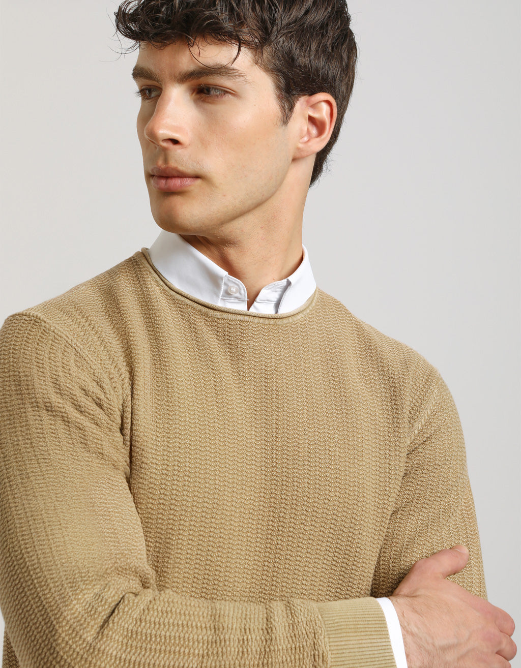 Maglia girocollo 100% cotone