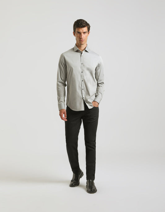 Pantaloni cinque tasche fantasia