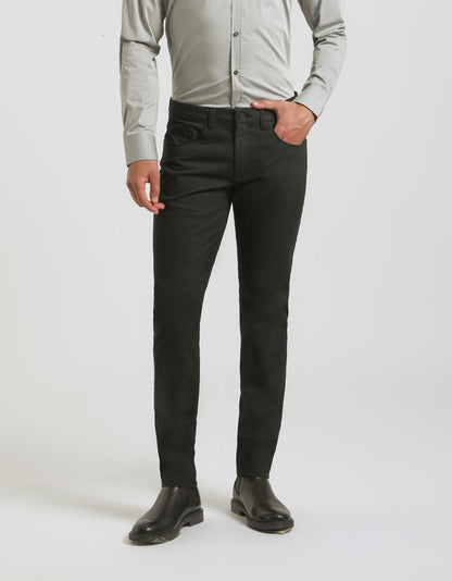 Pantaloni cinque tasche fantasia