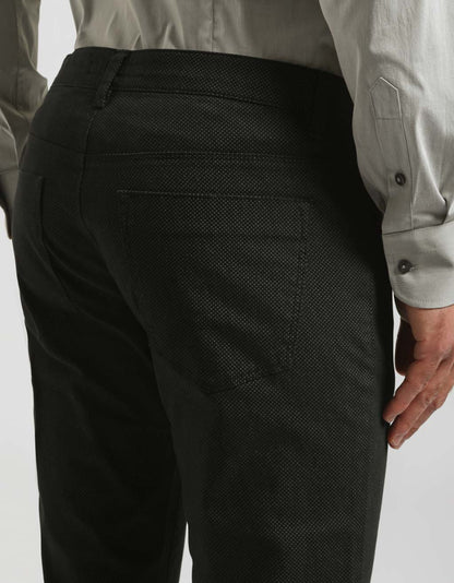 Pantaloni cinque tasche fantasia