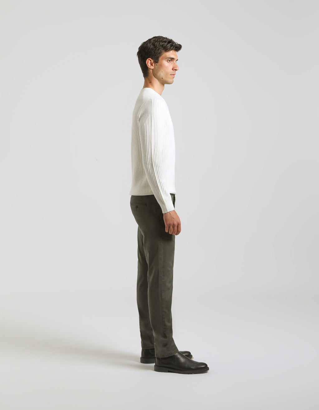 Pantaloni chino in cotone