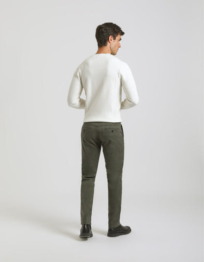 Pantaloni chino in cotone