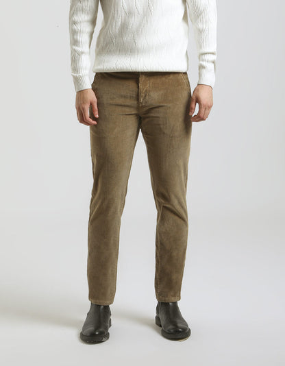 Pantaloni chino di velluto