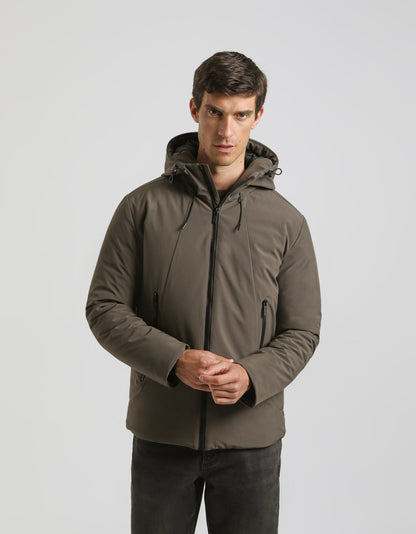 Giubbotto imbottito con cappuccio