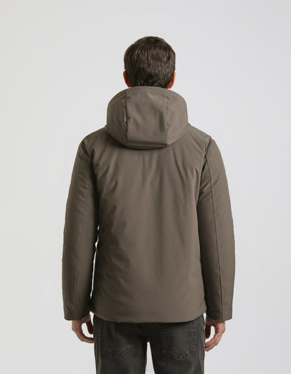 Giubbotto imbottito con cappuccio