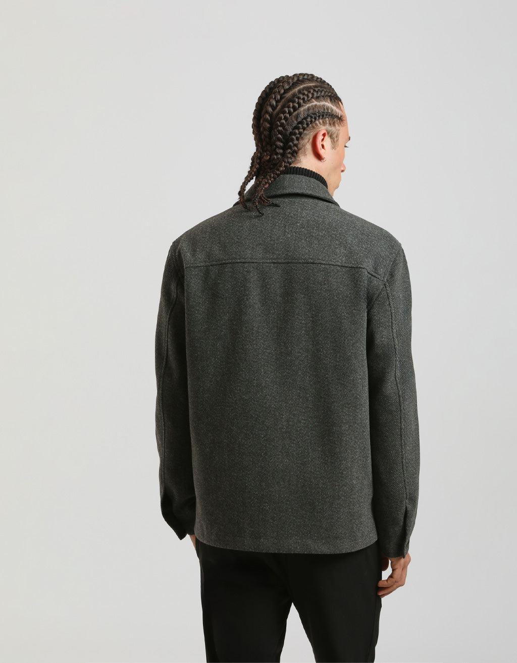 Giacca camicia con bottoni