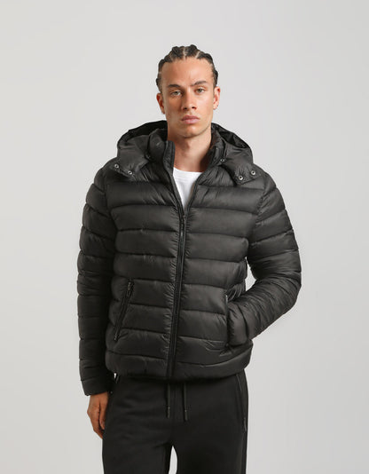 Giubbotto imbottito 100 grammi con cappuccio