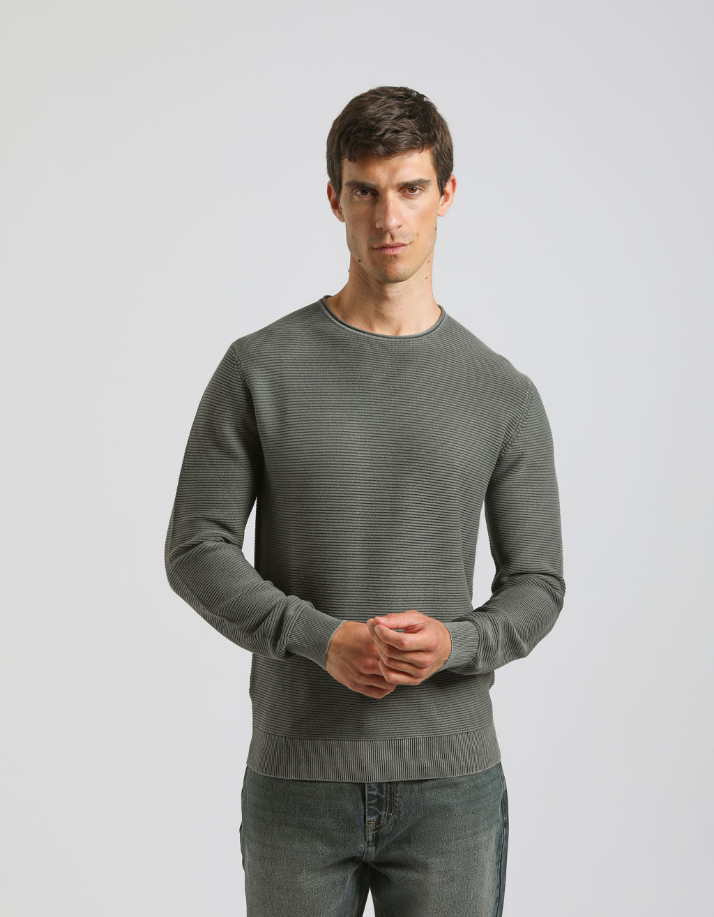 Maglia girocollo 100% cotone