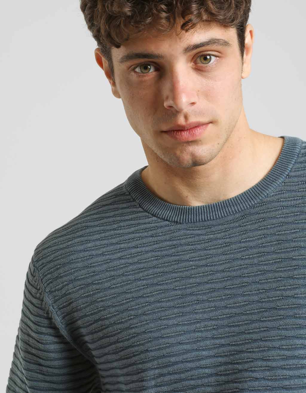 Maglia girocollo 100% cotone