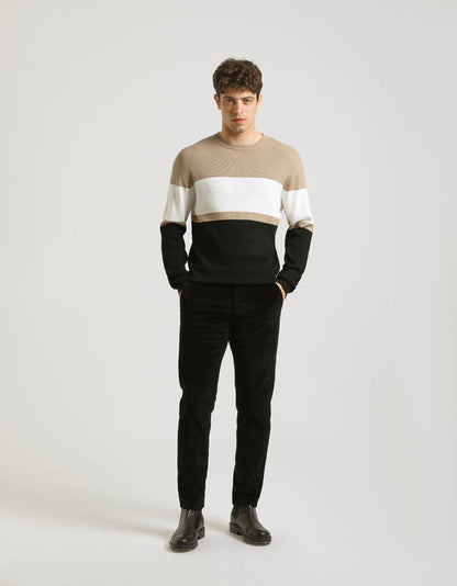 Pantaloni chino di velluto