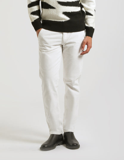 Pantaloni chino di velluto