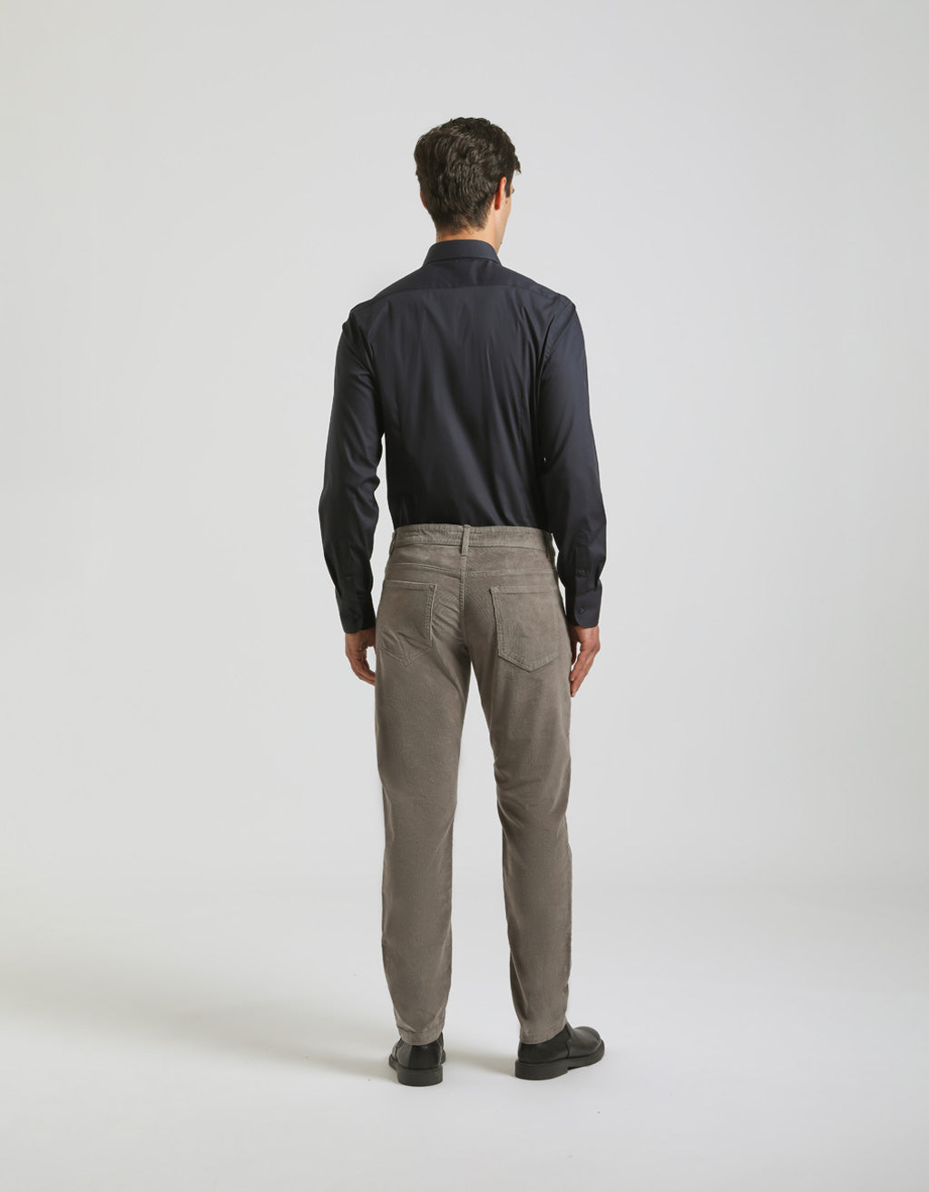 Pantaloni cinque tasche di velluto