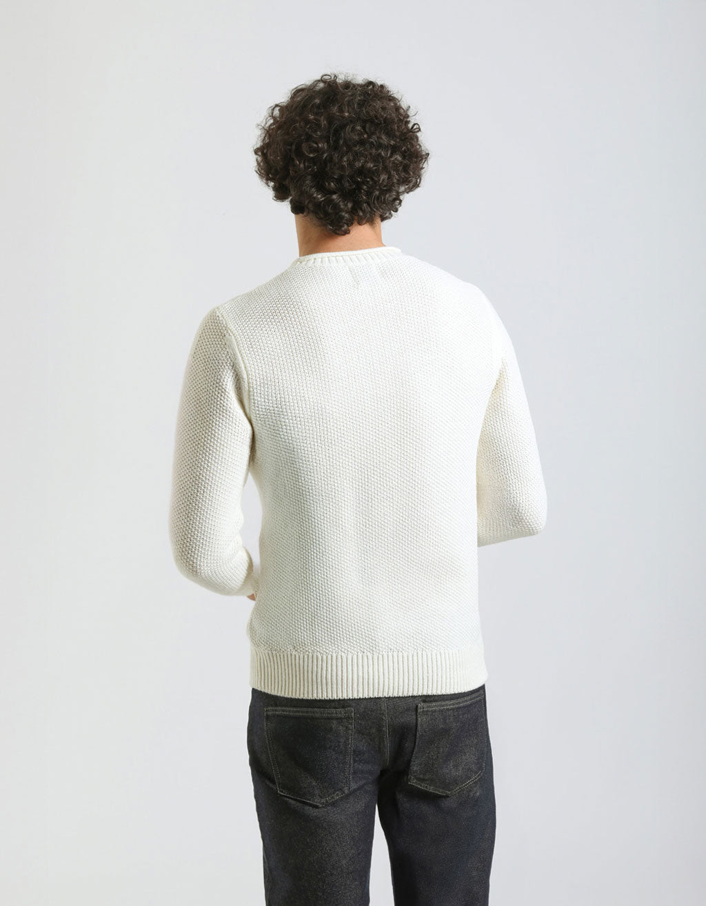 Lupetto con collo rotolino