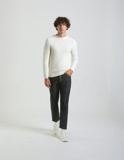 Lupetto con collo rotolino