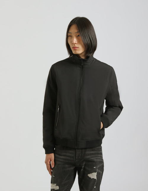 Bomber imbottito con collo lupetto