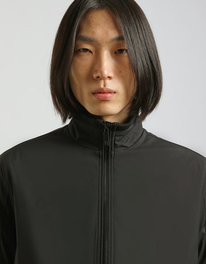 Bomber imbottito con collo lupetto