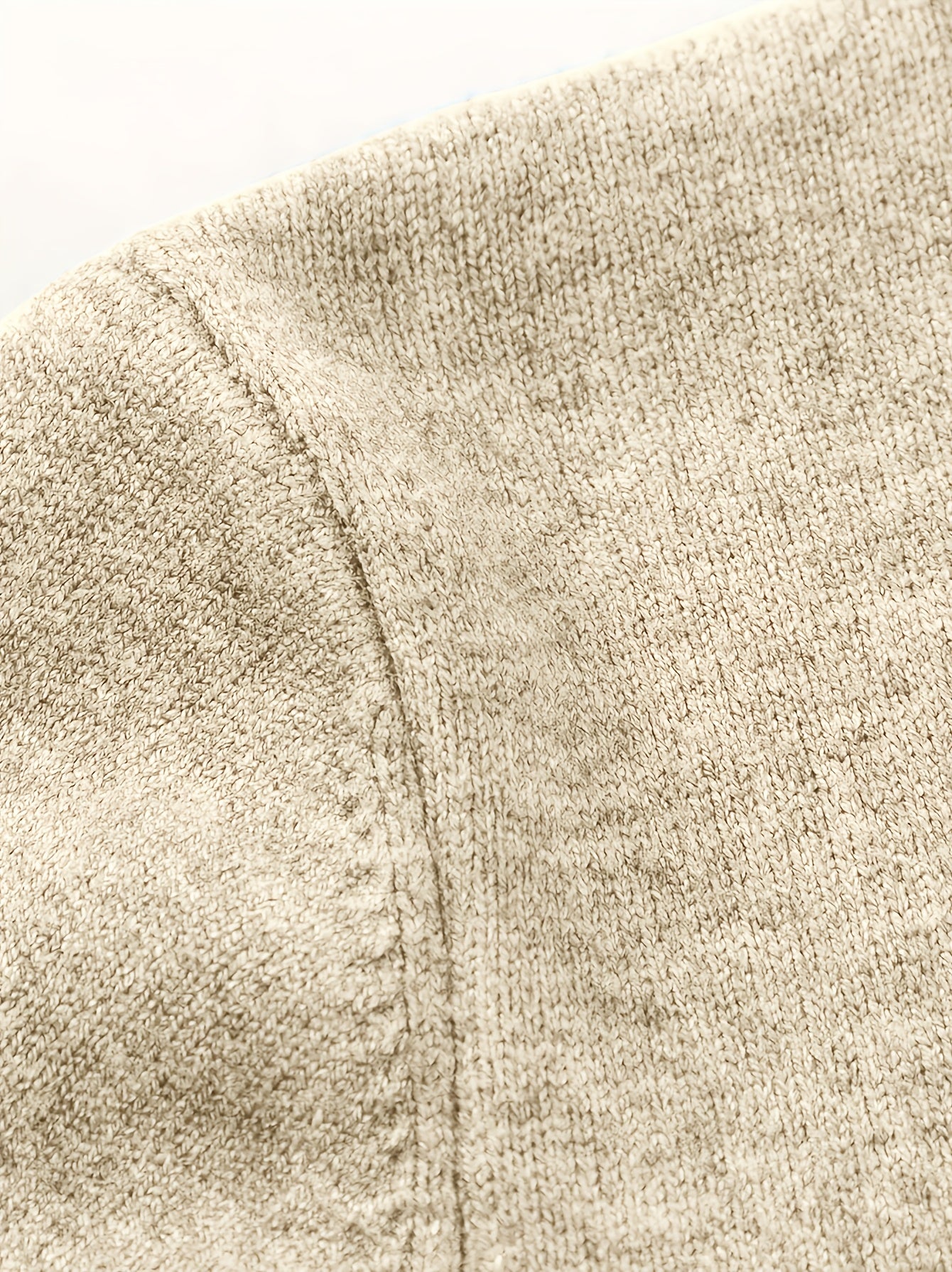 Pullover Casual Girocollo in Maglia Calda