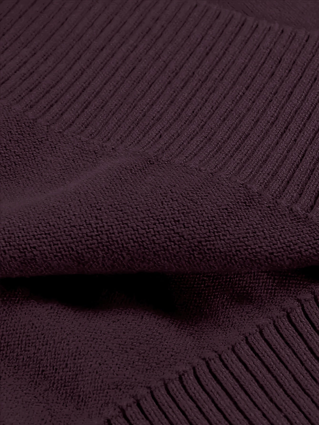 Maglione Girocollo In Maglia Tinta Unita