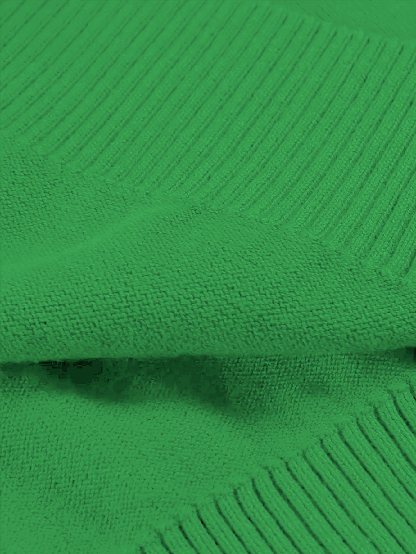 Maglione Girocollo In Maglia Tinta Unita