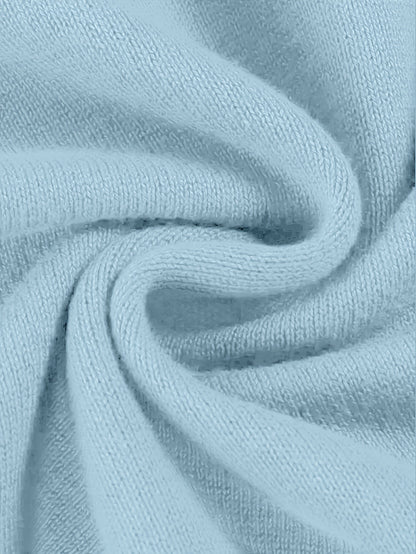 Maglione Girocollo In Maglia Tinta Unita