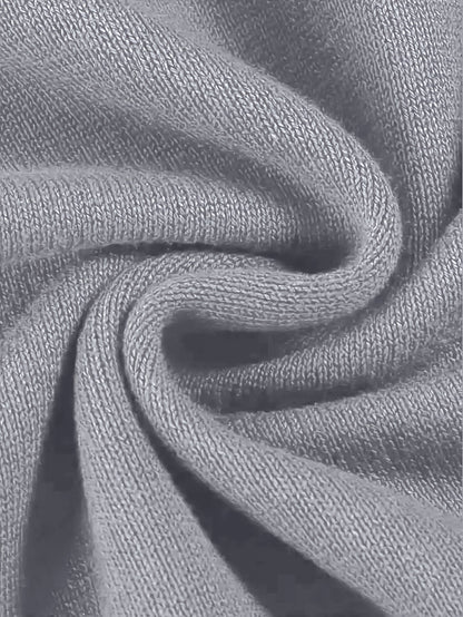 Maglione Girocollo In Maglia Tinta Unita