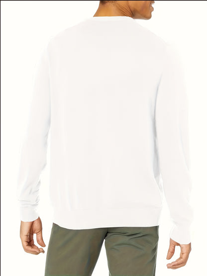 Maglione Girocollo In Maglia Tinta Unita