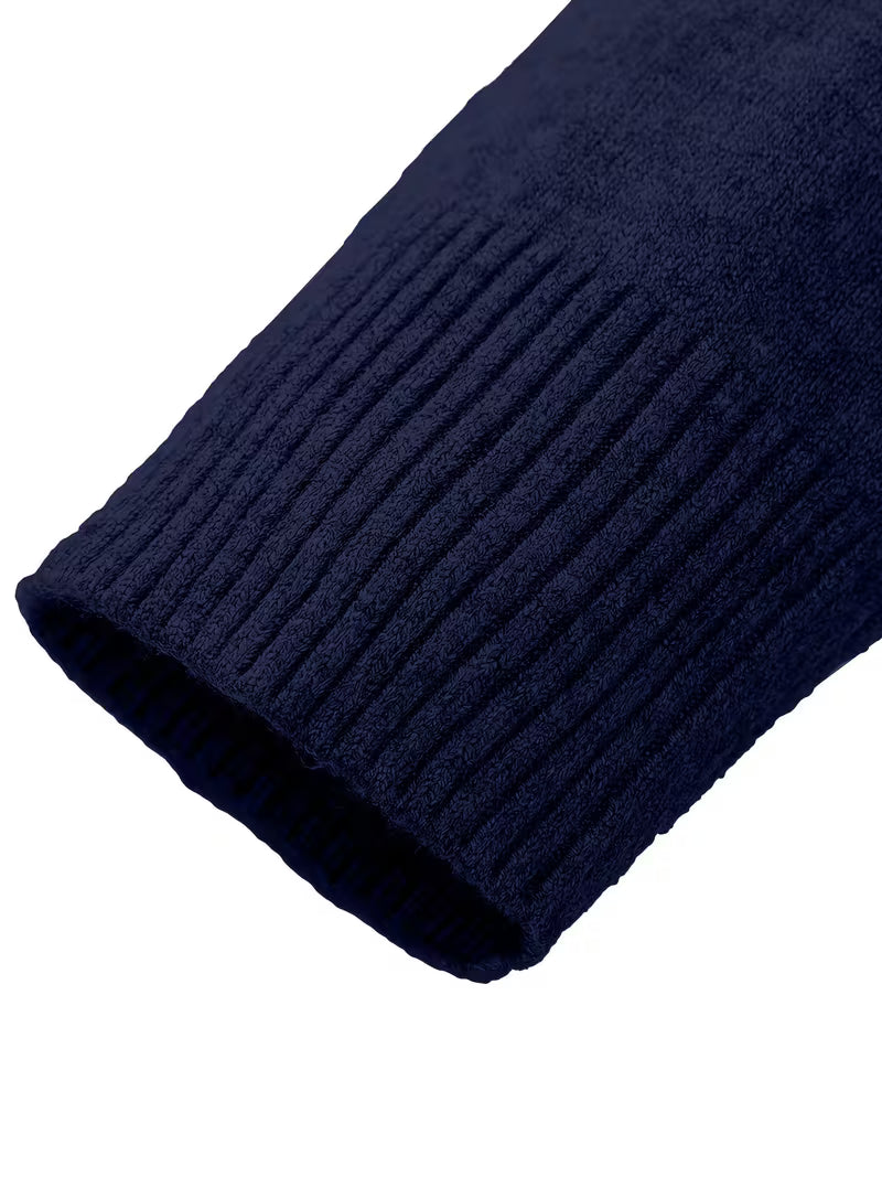 Pullover Casual Girocollo in Maglia Calda