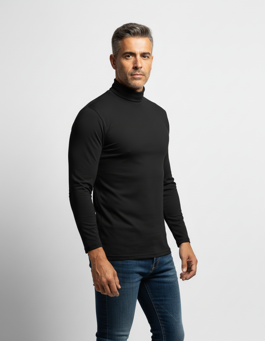 Maglietta Minimalista A Maniche Lunghe